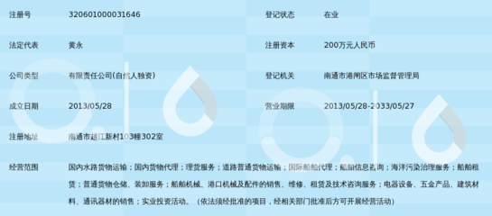 南通港安船务代理有限公司 - 专业船务代理服务